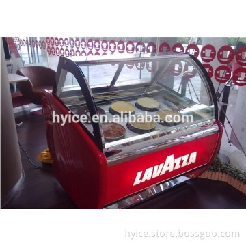 The low temperature ice cream display cabinets